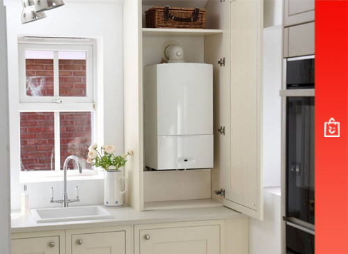 پکیج در آشپزخانه