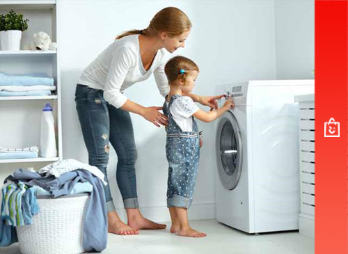 قفل کودک ماشین لباسشویی