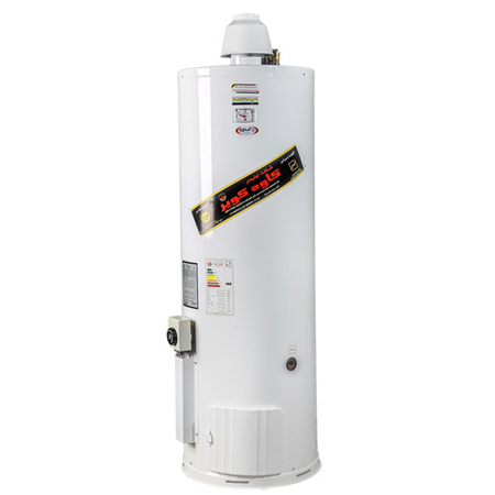 آبگرمکن گازی 60 گالن 3 میل گالوانیزه کاوه کویر